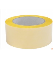 Cinta de doble cara con dos grados de adhesivo 50mmx25mts